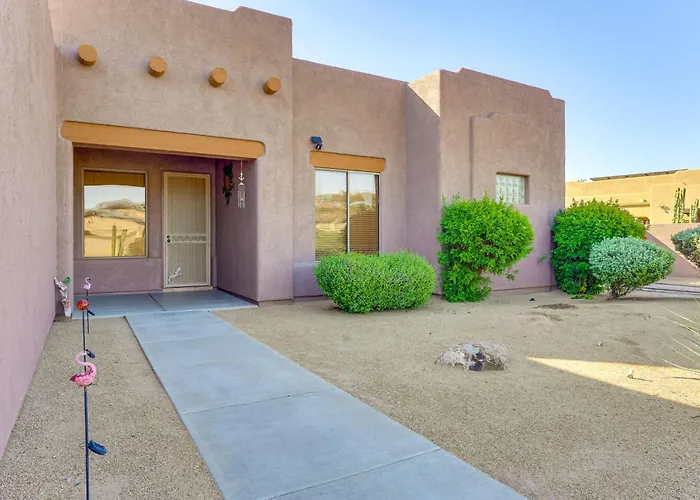 Private Pool + Patio: Desert Abode In Holiday home *